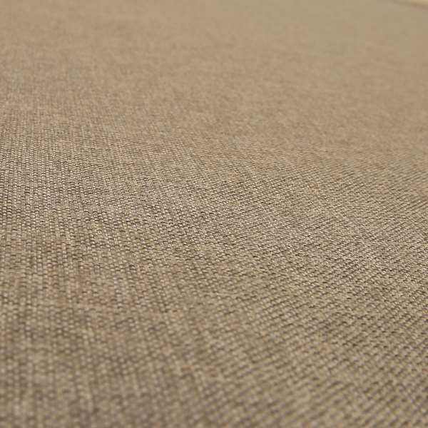 Mary Basket Weave Soft Chenille In Beige Colour Upholstery Fabric