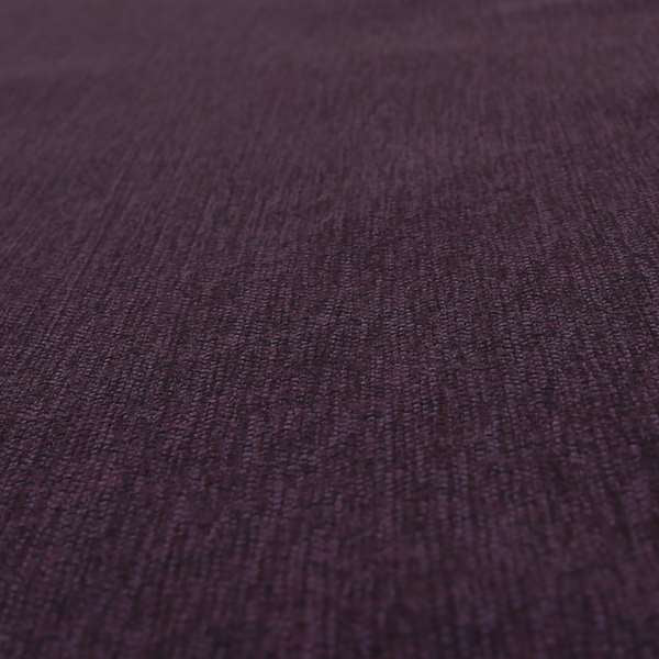 Mary Basket Weave Soft Chenille In Purple Colour Upholstery Fabric - Roman Blinds
