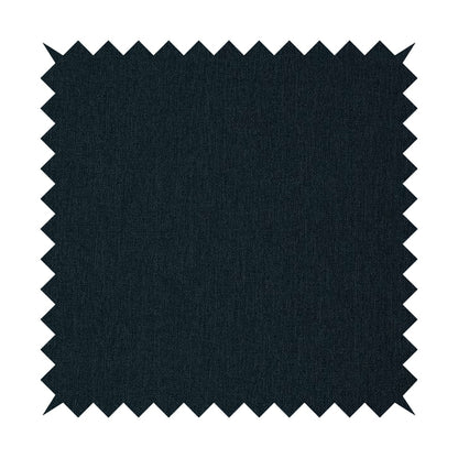 Mary Basket Weave Soft Chenille In Navy Blue Colour Upholstery Fabric - Roman Blinds