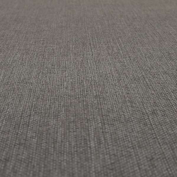 Mary Basket Weave Soft Chenille In Light Grey Silver Colour Upholstery Fabric