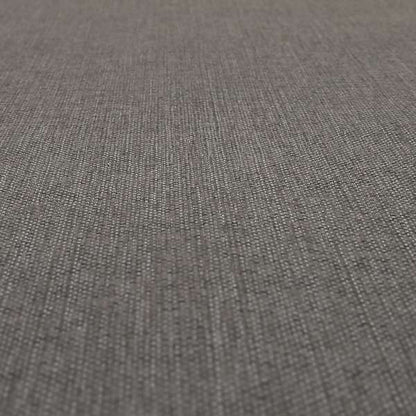 Mary Basket Weave Soft Chenille In Light Grey Silver Colour Upholstery Fabric