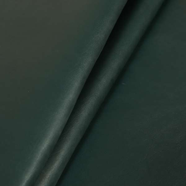Matara Pull Up Effect Faux Leather Vinyl In Teal Colour Upholstery Fabric