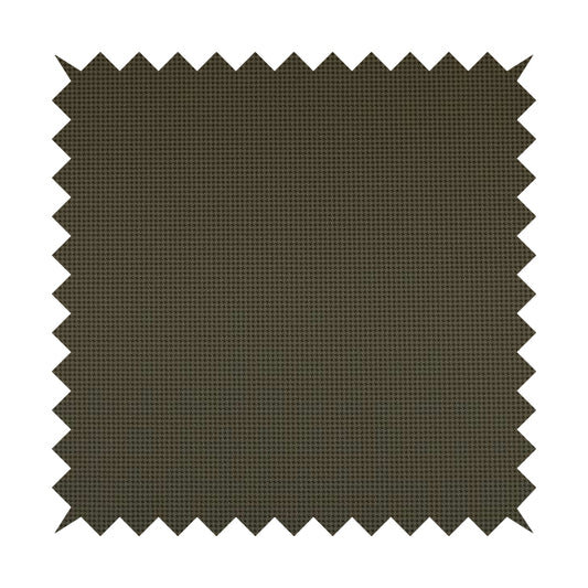 Matrix Houndstooth Pattern Faux Leather In Black Colour Upholstery Fabric
