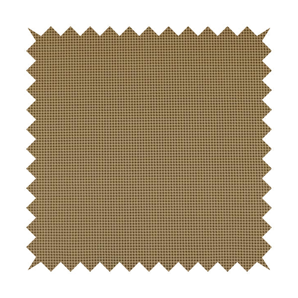 Matrix Houndstooth Pattern Faux Leather In Brown Colour Upholstery Fabric