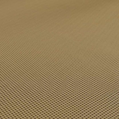 Matrix Houndstooth Pattern Faux Leather In Brown Colour Upholstery Fabric