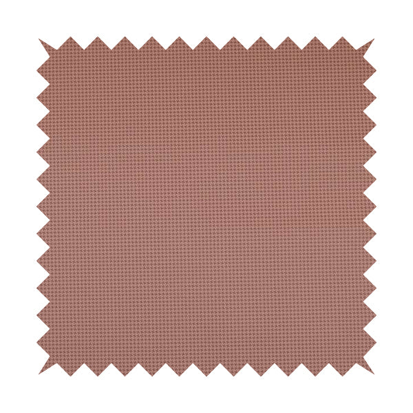 Matrix Houndstooth Pattern Faux Leather In Pink Colour Upholstery Fabric