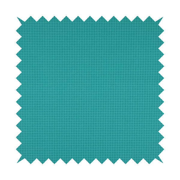 Matrix Houndstooth Pattern Faux Leather In Teal Blue Colour Upholstery Fabric