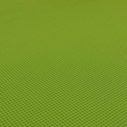 Matrix Houndstooth Pattern Faux Leather In Green Colour Upholstery Fabric