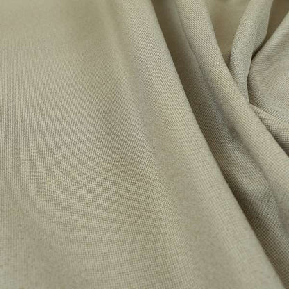 Mehari Linen Effect Flat Weave Semi Plain Upholstery Fabric In Beige Colour - Roman Blinds