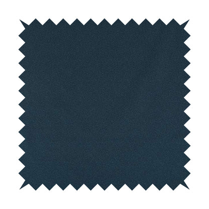 Mehari Linen Effect Flat Weave Semi Plain Upholstery Fabric In Navy Denim Blue Colour - Made To Measure Curtains