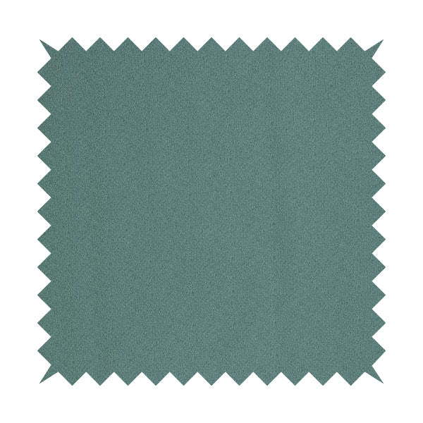 Mehari Linen Effect Flat Weave Semi Plain Upholstery Fabric In Teal Blue Colour - Handmade Cushions