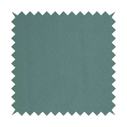 Mehari Linen Effect Flat Weave Semi Plain Upholstery Fabric In Teal Blue Colour - Handmade Cushions