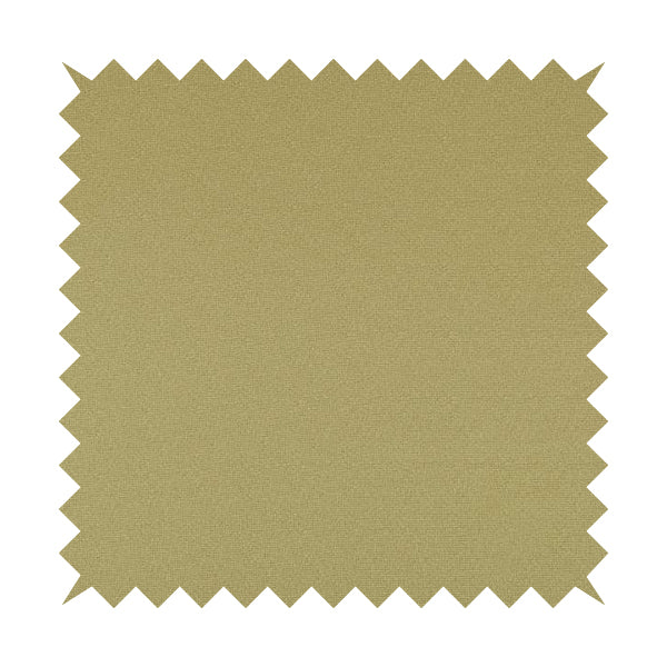 Mehari Linen Effect Flat Weave Semi Plain Upholstery Fabric In Yellow Colour