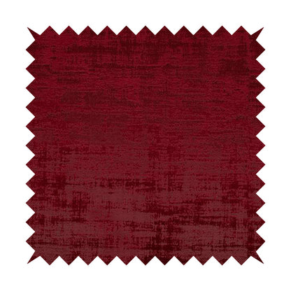 Milan Semi Plain Abstract Soft Velvet Upholstery Furnishing Fabric In Raspberry - Roman Blinds