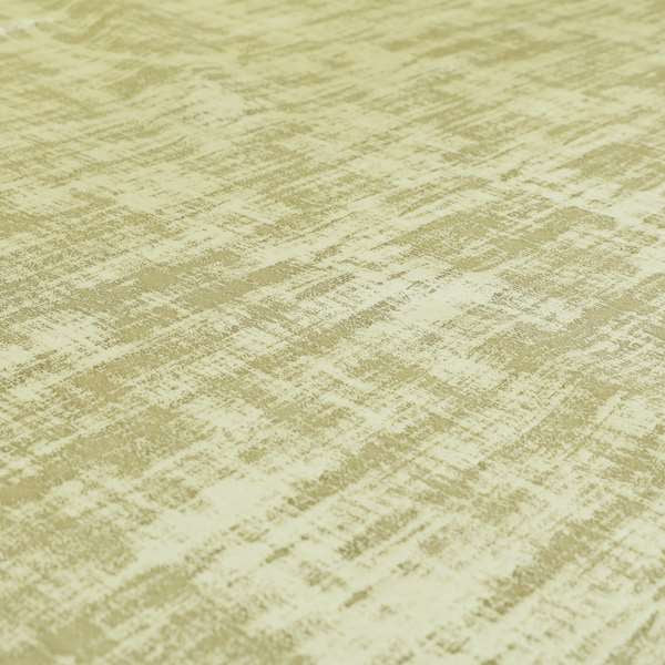 Milan Semi Plain Abstract Soft Velvet Upholstery Furnishing Fabric In Cream - Handmade Cushions
