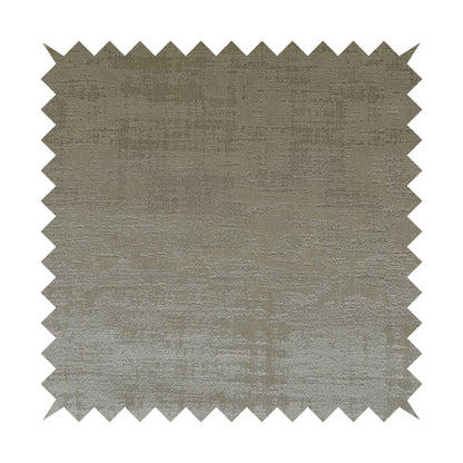 Milan Semi Plain Abstract Soft Velvet Upholstery Furnishing Fabric In Silver - Made To Measure Curtains