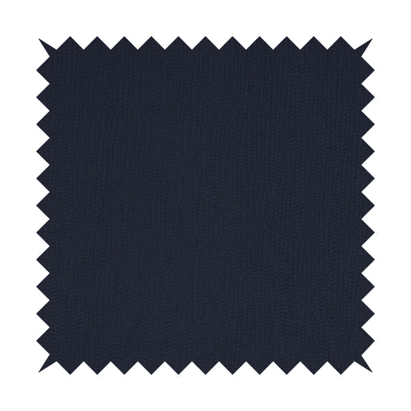 Milos Faux Leather In Matt Finish Textured Pattern Navy Blue Colour Upholstery Fabric