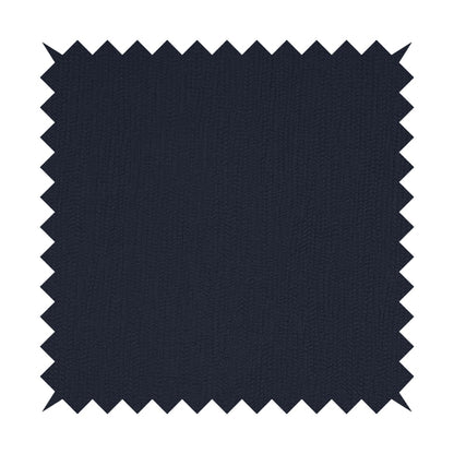 Milos Faux Leather In Matt Finish Textured Pattern Navy Blue Colour Upholstery Fabric