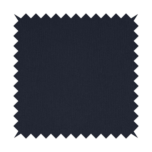 Milos Faux Leather In Matt Finish Textured Pattern Navy Blue Colour Upholstery Fabric