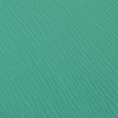 Milos Faux Leather In Matt Finish Textured Pattern Teal Blue Green Colour Upholstery Fabric