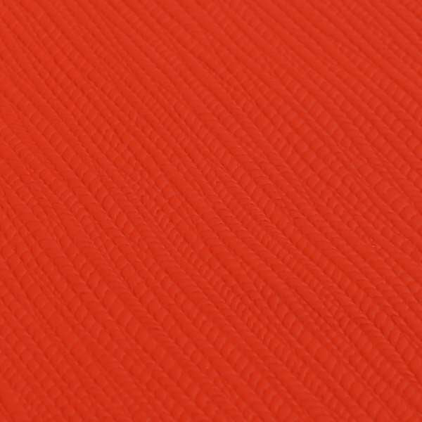 Milos Faux Leather In Matt Finish Textured Pattern Red Colour Upholstery Fabric