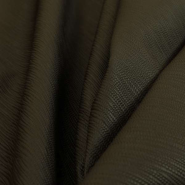 Milos Faux Leather In Matt Finish Textured Pattern Brown Colour Upholstery Fabric