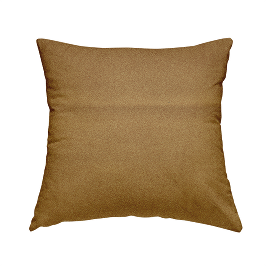 Modena Soft Velvet Material Furnishing Fabric Gold Colour - Handmade Cushions