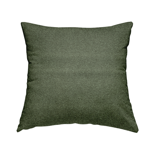 Modena Soft Velvet Material Furnishing Fabric Dark Green Colour - Handmade Cushions