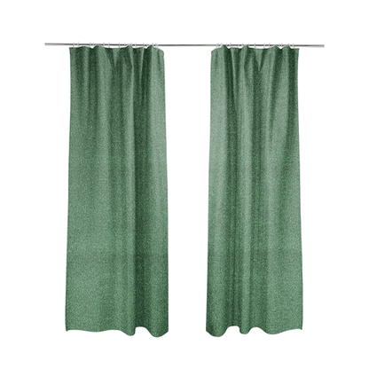 Modena Soft Velvet Material Furnishing Fabric Apple Green Colour - Made To Measure Curtains