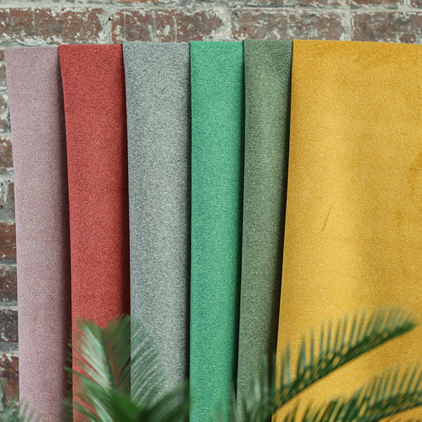 Modena Soft Velvet Material Furnishing Fabric Yellow Colour - Roman Blinds