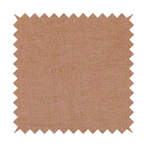 Monarch Beautifully Woven Soft Textured Semi Plain Chenille Material Pink Upholstery Fabrics - Made To Measure Curtains