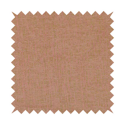 Monarch Beautifully Woven Soft Textured Semi Plain Chenille Material Pink Upholstery Fabrics - Made To Measure Curtains