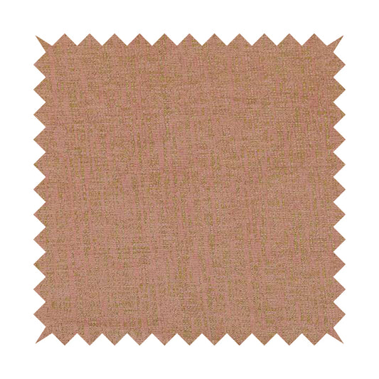 Monarch Beautifully Woven Soft Textured Semi Plain Chenille Material Pink Upholstery Fabrics