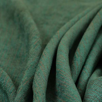 Monarch Beautifully Woven Soft Textured Semi Plain Chenille Material Teal Blue Upholstery Fabrics - Roman Blinds