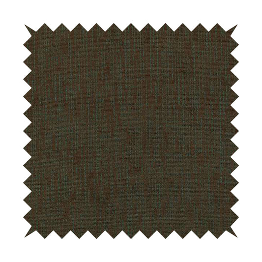 Monarch Beautifully Woven Soft Textured Semi Plain Chenille Material Brown Upholstery Fabrics