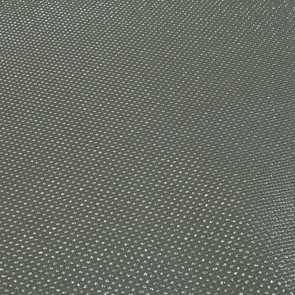 Monroe Sparkle Faux Leather Upholstery Fabric In Silver Colour