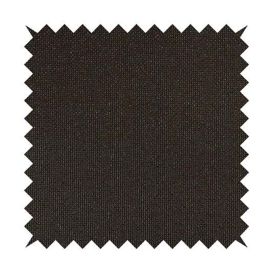 Monroe Sparkle Faux Leather Upholstery Fabric In Chocolate Colour