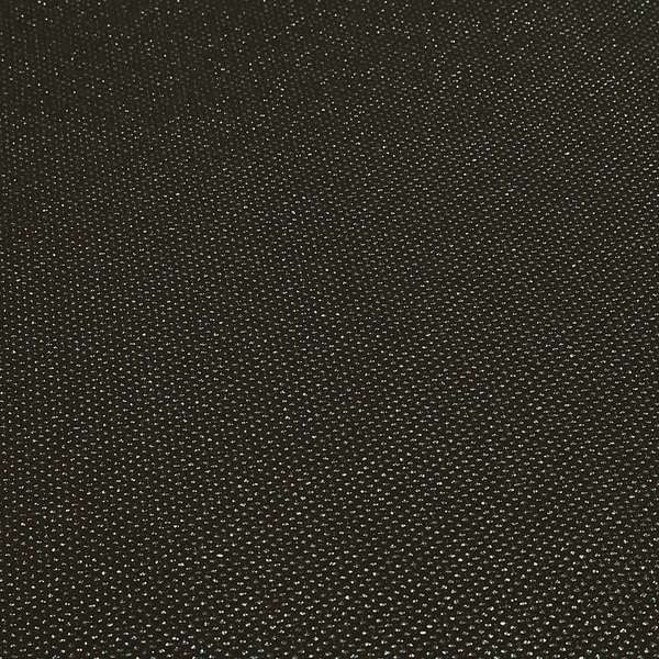 Monroe Sparkle Faux Leather Upholstery Fabric In Chocolate Colour