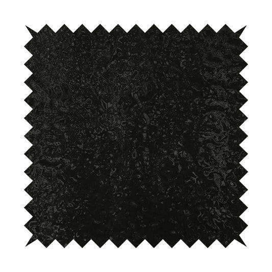 Montpellier Designer Vinyl Upholstery Fabric In Black Colour