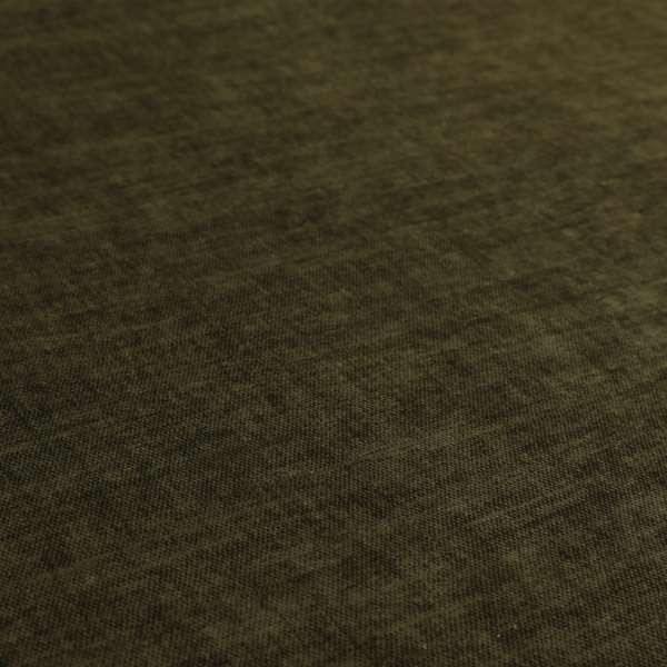 Muse Aged Finish Effect Soft Velvet Upholstery Furnishing Fabric Brown Colour - Handmade Cushions