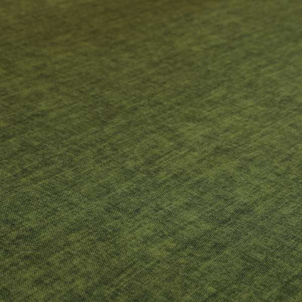 Muse Aged Finish Effect Soft Velvet Upholstery Furnishing Fabric Green Colour - Roman Blinds