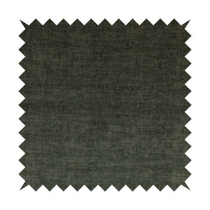 Muse Aged Finish Effect Soft Velvet Upholstery Furnishing Fabric Grey Colour