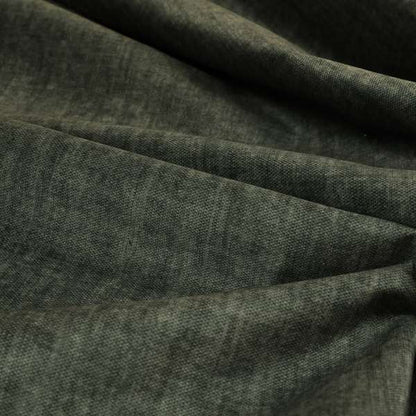 Muse Aged Finish Effect Soft Velvet Upholstery Furnishing Fabric Grey Colour