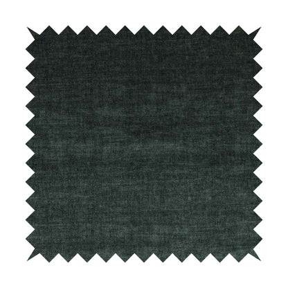 Muse Aged Finish Effect Soft Velvet Upholstery Furnishing Fabric Black Colour - Roman Blinds