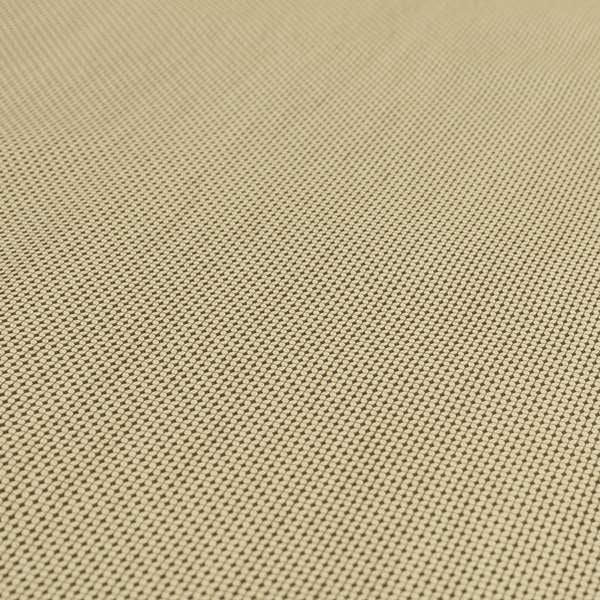 Mustang Soft Textured Matt Cream Colour Faux Leather Upholstery Fabric
