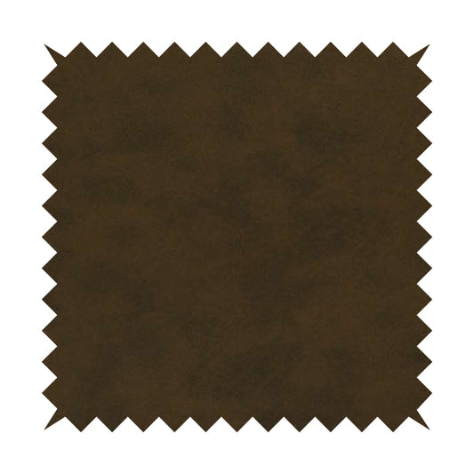 Nappatex Aged Finished Matt Faux Leather Vinyl In Brown Colour Upholstery Fabrics