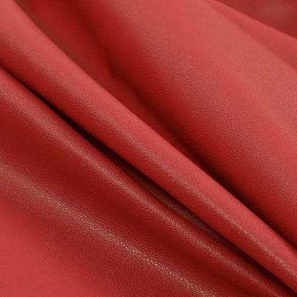 Native Faux Leatherette Upholstery Fabrics In Lipstick Pink Colour