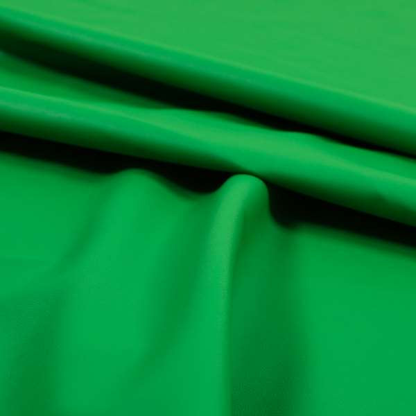 Native Faux Leatherette Upholstery Fabrics In Green Colour