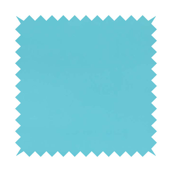 Native Faux Leatherette Upholstery Fabrics In Light Sky Blue Colour