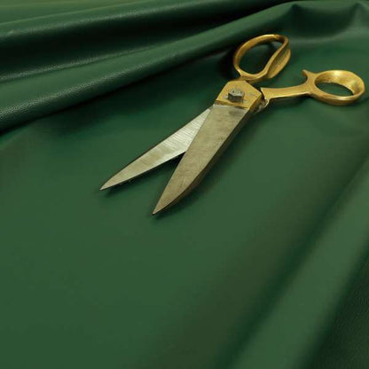 Native Faux Leatherette Upholstery Fabrics In Army Green Colour